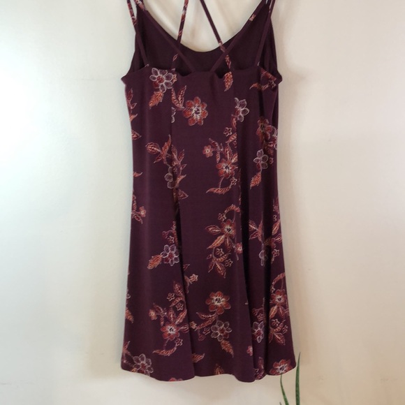AEROPOSTALE MINI FLORAL STRAP DRESS SMALL - Picture 5 of 7